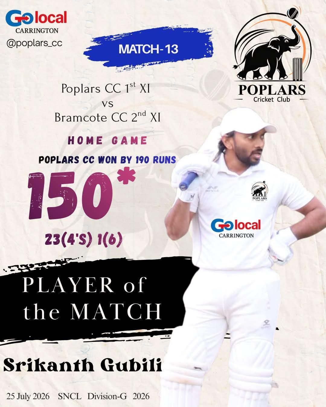 Poplars Cricket Club